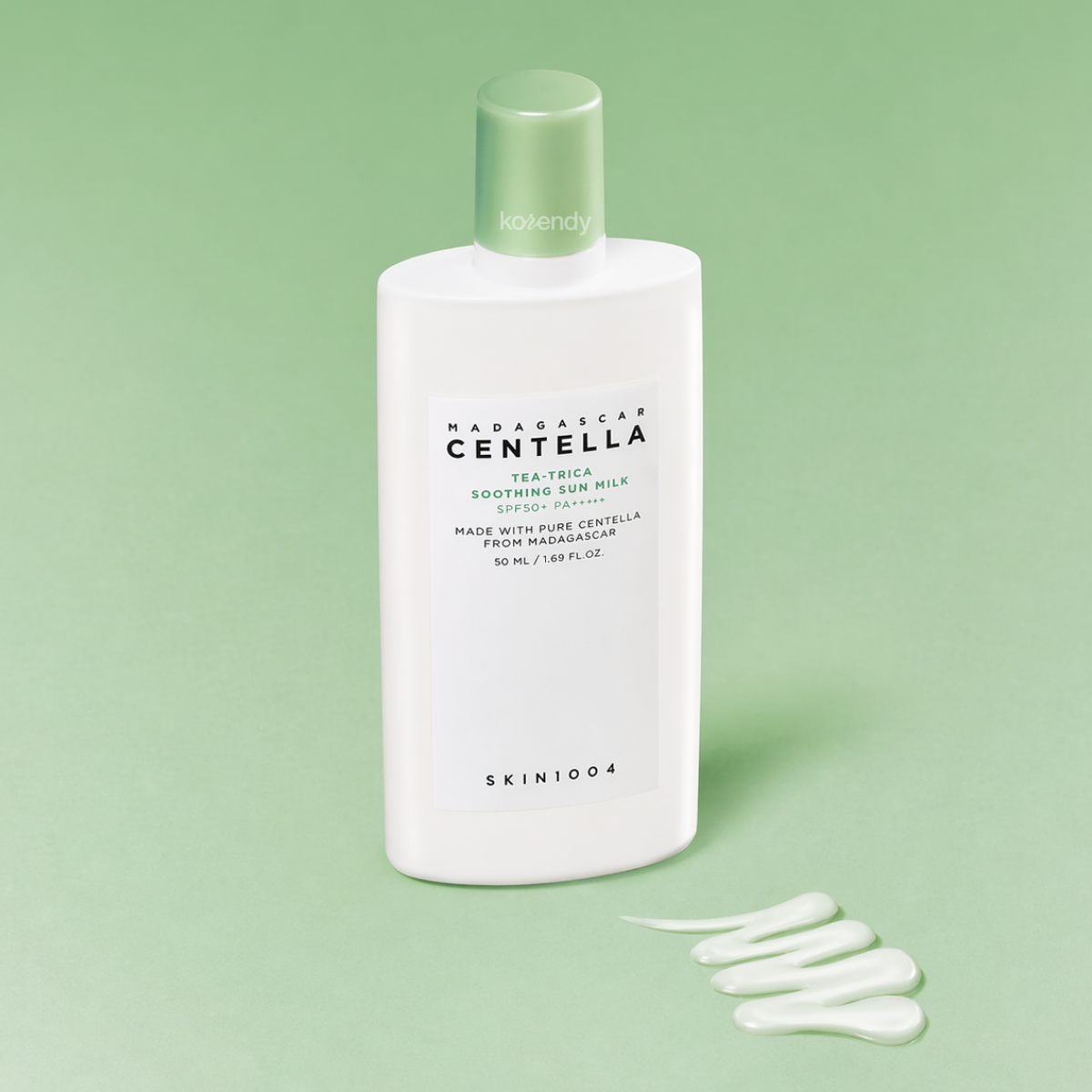 SKIN1004 - Madagascar Centella Tea-Trica Sun Milk SPF50+ PA++++ (Tea Tree ve Centella Asiatica İçeren Güneş Koruyucu Süt) 50ml (%15-%30 Lansman İndirimi)