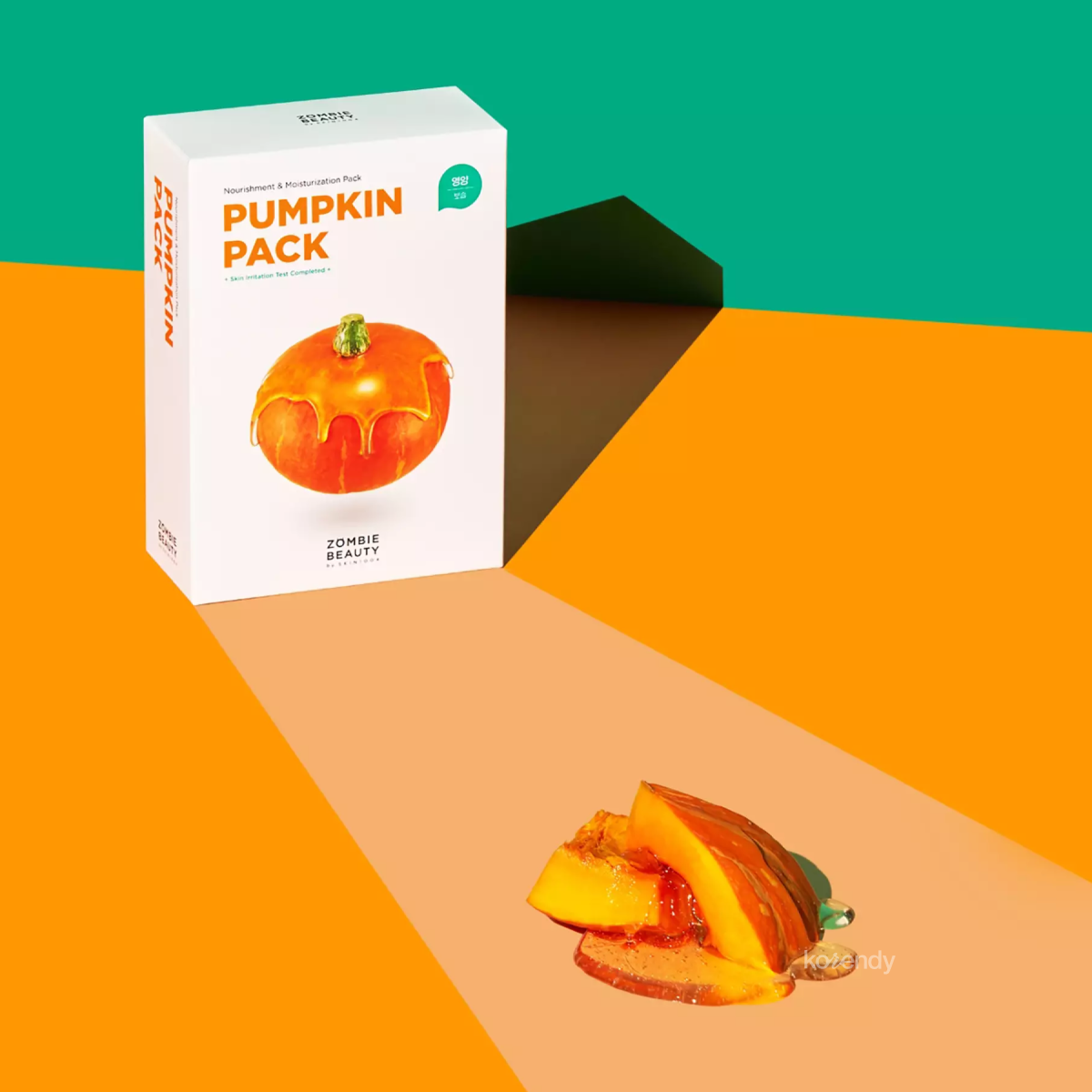 SKIN1004 - Zombie Beauty Pumpkin Pack 4g x 16 (64g) (Besleyici ve Hidrasyon Verici %61 Balkabağı Özü ve Bal Kompleksli Maske) (%15-%30 Lansman İndirimi)