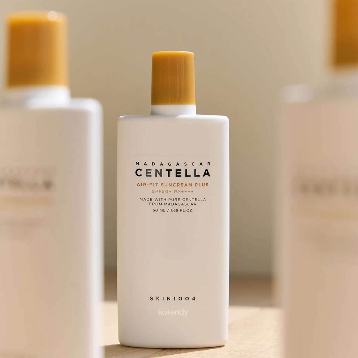 SKIN1004 - Madagascar Centella Air-Fit Suncream Plus SPF50+ PA++++ (Niacinamide ve Centella Asiatica İçeren Güneş Kremi) 50ml (%15-%30 Lansman İndirimi)