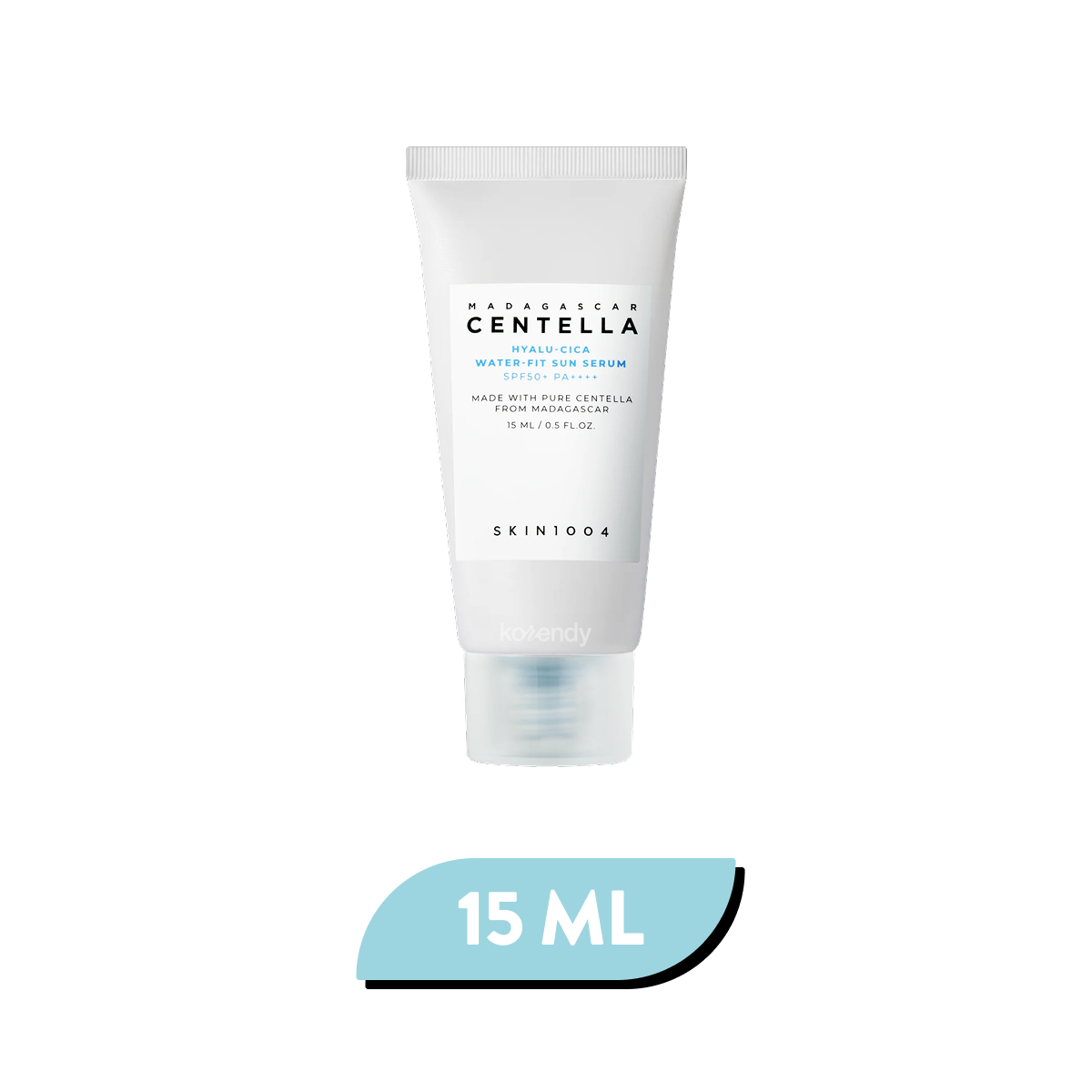 SKIN1004 - Madagascar Centella Hyalu-Cica Water-Fit Sun Serum SPF50+ PA++++ (Hyaluronik Asit ve Centella Asiatica İçeren Serum Güneş Koruyucu) (%15-%30 Lansman İndirimi)