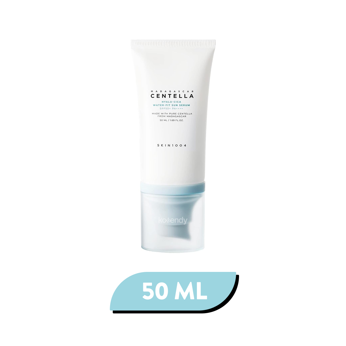 SKIN1004 - Madagascar Centella Hyalu-Cica Water-Fit Sun Serum SPF50+ PA++++ (Hyaluronik Asit ve Centella Asiatica İçeren Serum Güneş Koruyucu) (%15-%30 Lansman İndirimi)