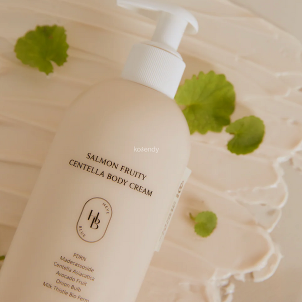 Heveblue - Salmon Fruity Centella Body Cream (Derinlemesine Nemlendirici Somon PDRN & %72 Centella Suyu İçeren Vücut Kremi) 300g