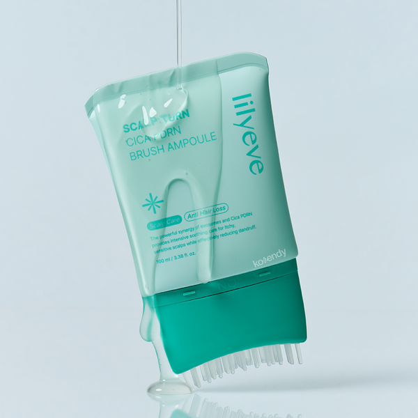 Lilyeve - Scalp:Turn Cica PDRN Brush Ampoule (Ferahlatıcı ve Kepek Önleyici Cica PDRN ve Soğutucu Kompleksli Saç Ampulü)