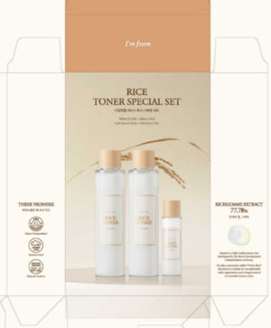 I'm From - Rice Toner Pirinç Toniği ÖZEL KUTULU SET 2x150ml + 30ml