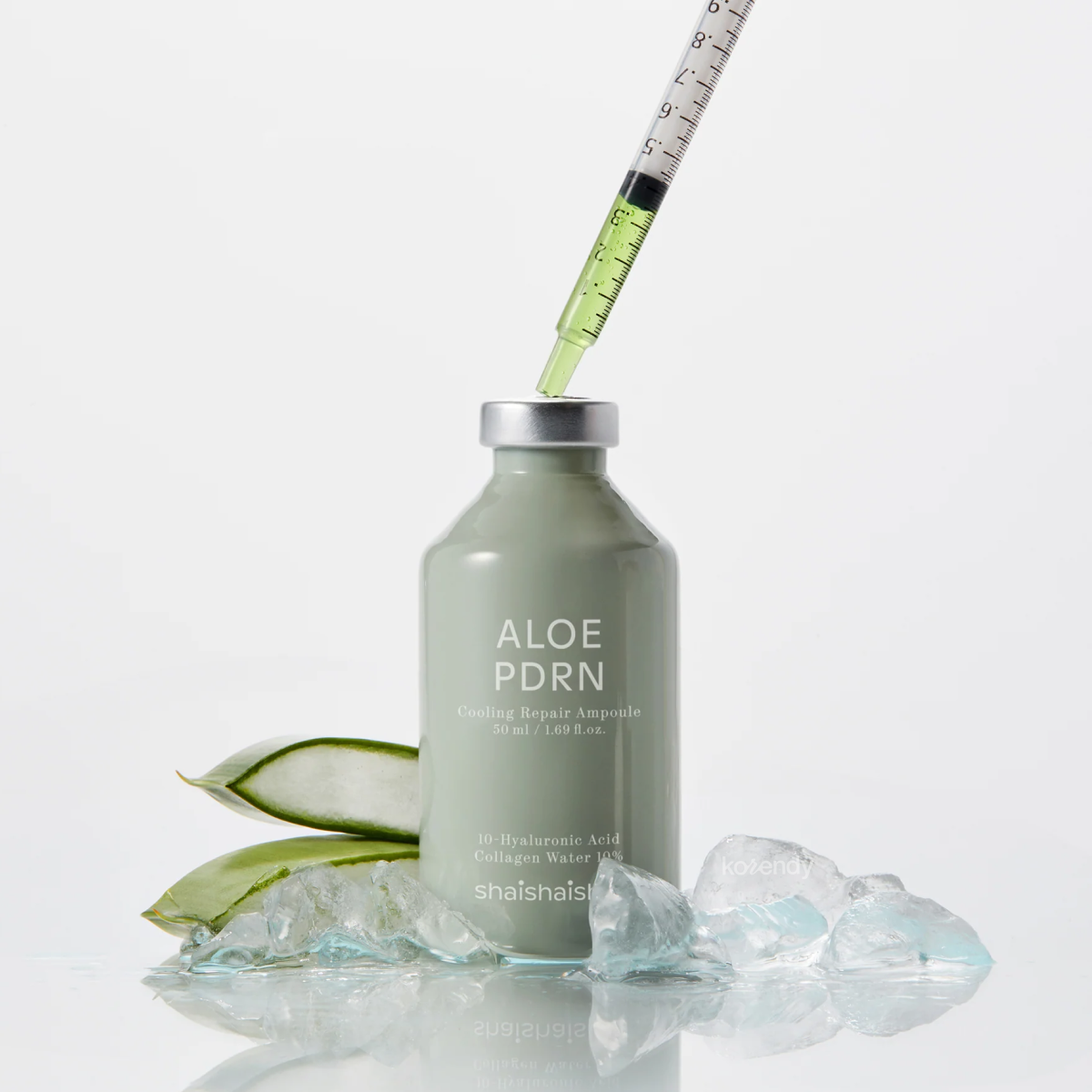 Shaishaishai - Aloe PDRN Cooling Repair Ampoule (Serinletici Nemlendirici ve Elastikiyet Koruyucu Aloe PDRN Ampul) 50ml (%15-%30 Lansman İndirimi)