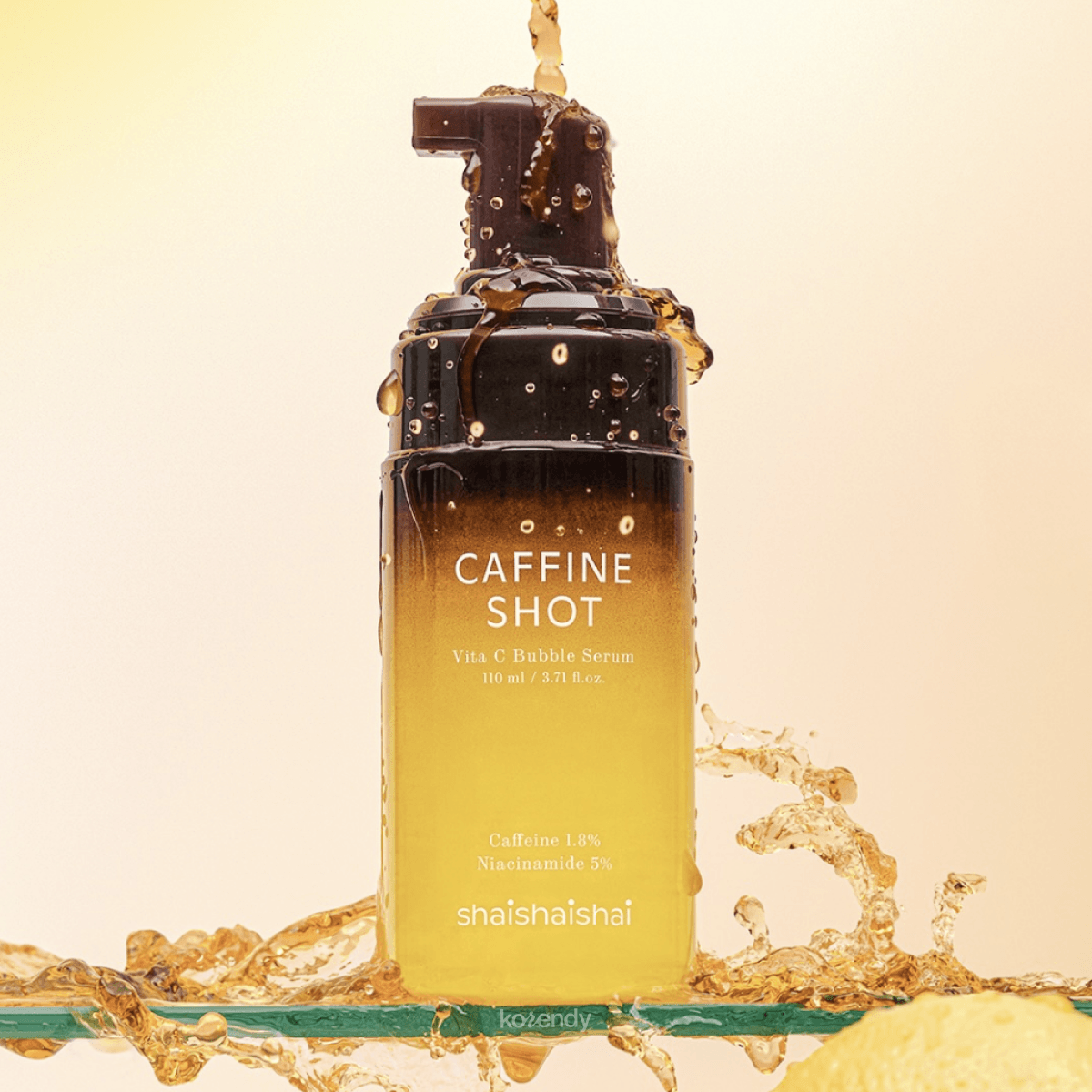 Shaishaishai - Caffeine Shot Vita C Bubble Serum (Parlatıcı Vitamin Ağacı Suyu ve Niacinamide İçeren Köpük Serum) 110ml (%15-%30 Lansman İndirimi)