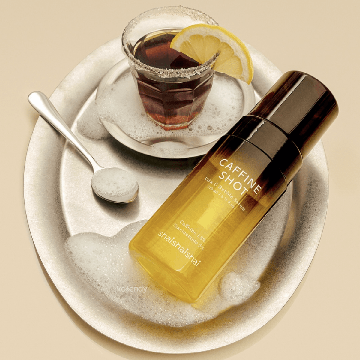 Shaishaishai - Caffeine Shot Vita C Bubble Serum (Parlatıcı Vitamin Ağacı Suyu ve Niacinamide İçeren Köpük Serum) 110ml (%15-%30 Lansman İndirimi)