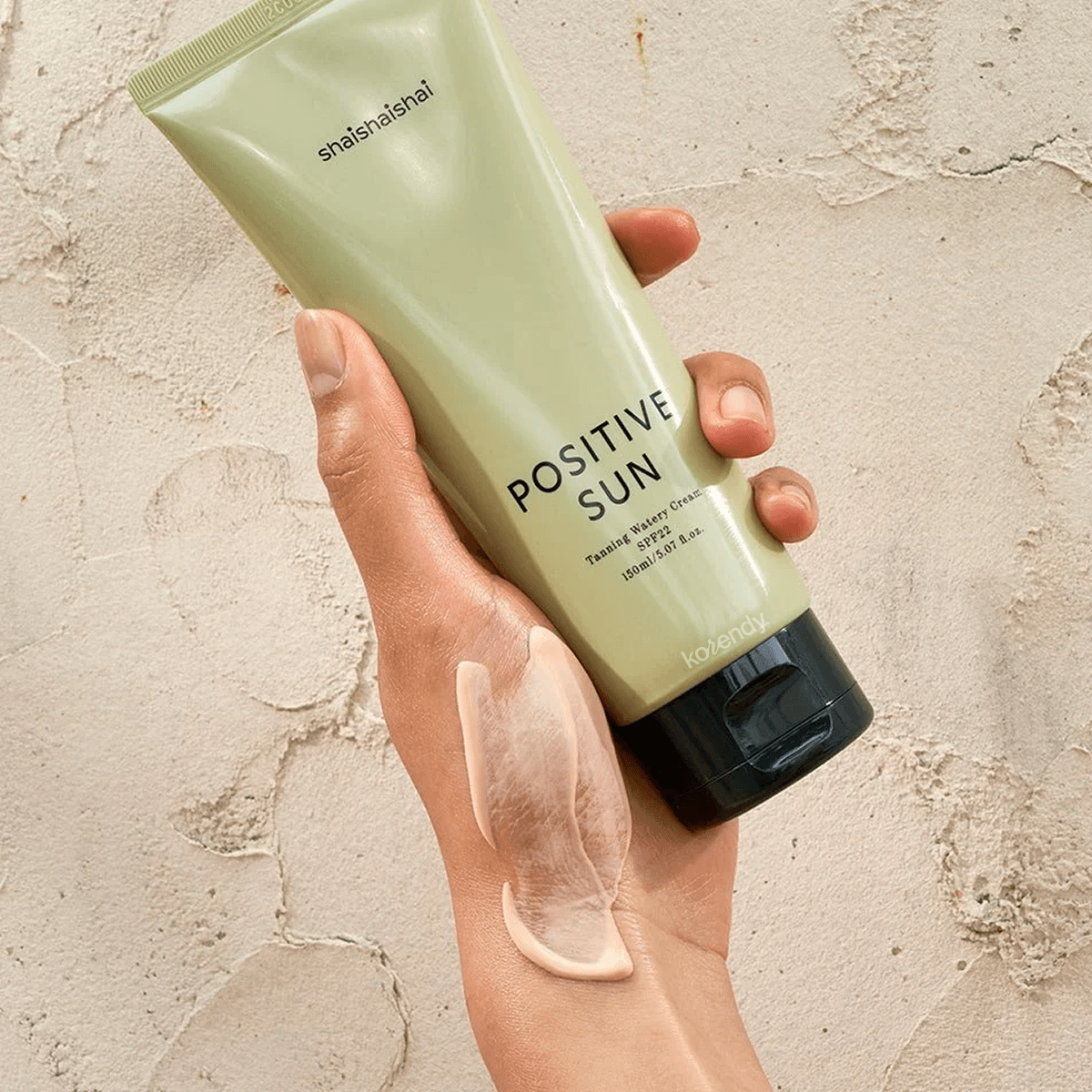 Shaishaishai - Positive Sun Tanning Watery Cream  (Bronz Görünüm Destekleyici ve Nemlendirici SPF 22 Vücut Güneş Kremi) 150ml (%15-%30 Lansman İndirimi)