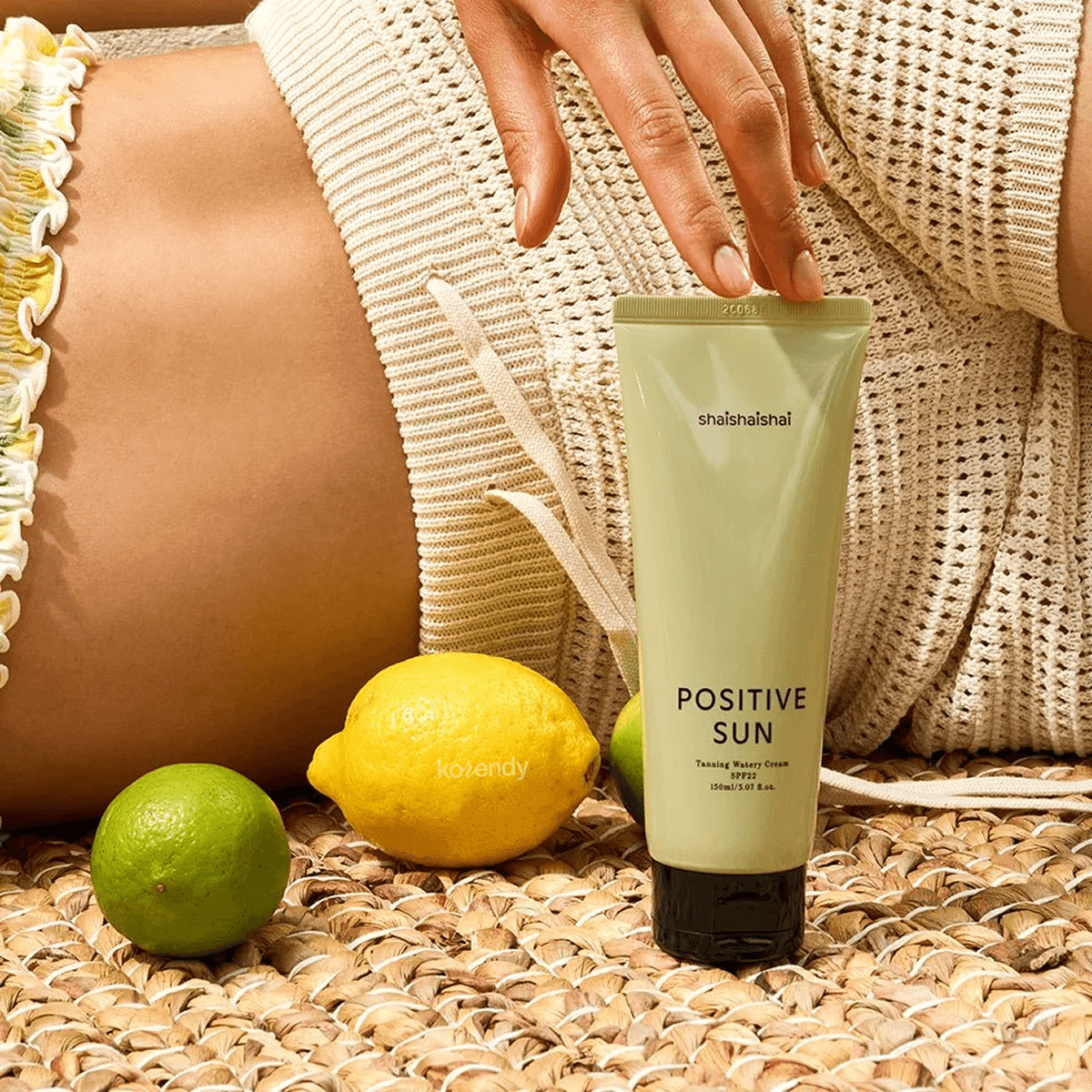 Shaishaishai - Positive Sun Tanning Watery Cream  (Bronz Görünüm Destekleyici ve Nemlendirici SPF 22 Vücut Güneş Kremi) 150ml (%15-%30 Lansman İndirimi)