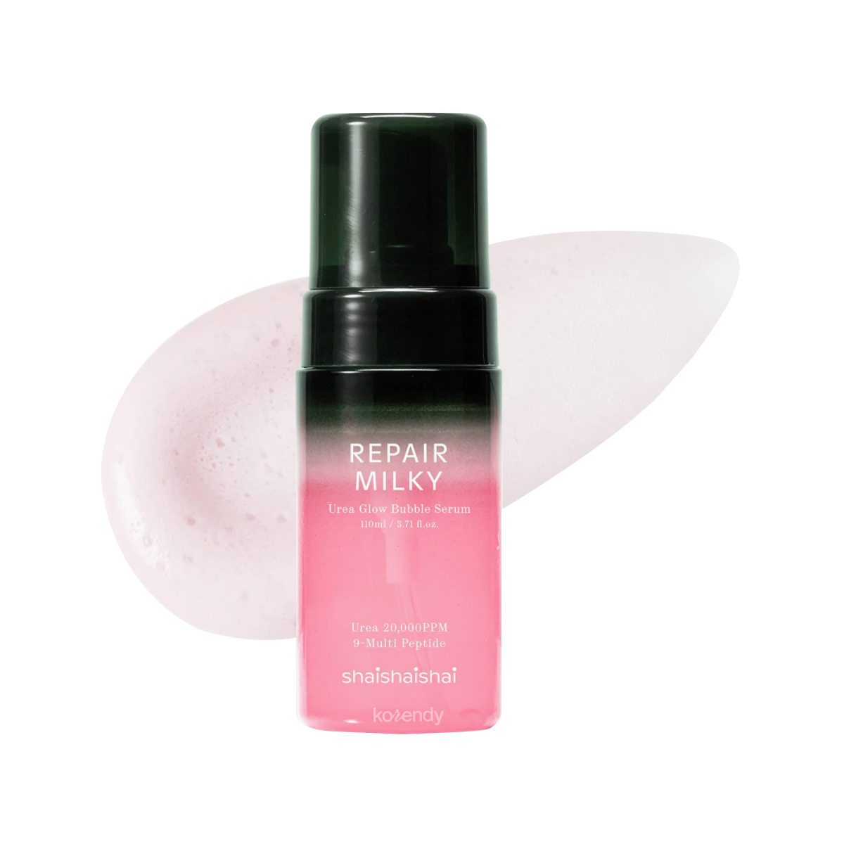 Shaishaishai - Repair Milk Urea Glow Bubble Serum (Nemlendirici ve Elastikiyet Koruyucu Üreli Köpük Serum) 110ml (%15-%30 Lansman İndirimi)