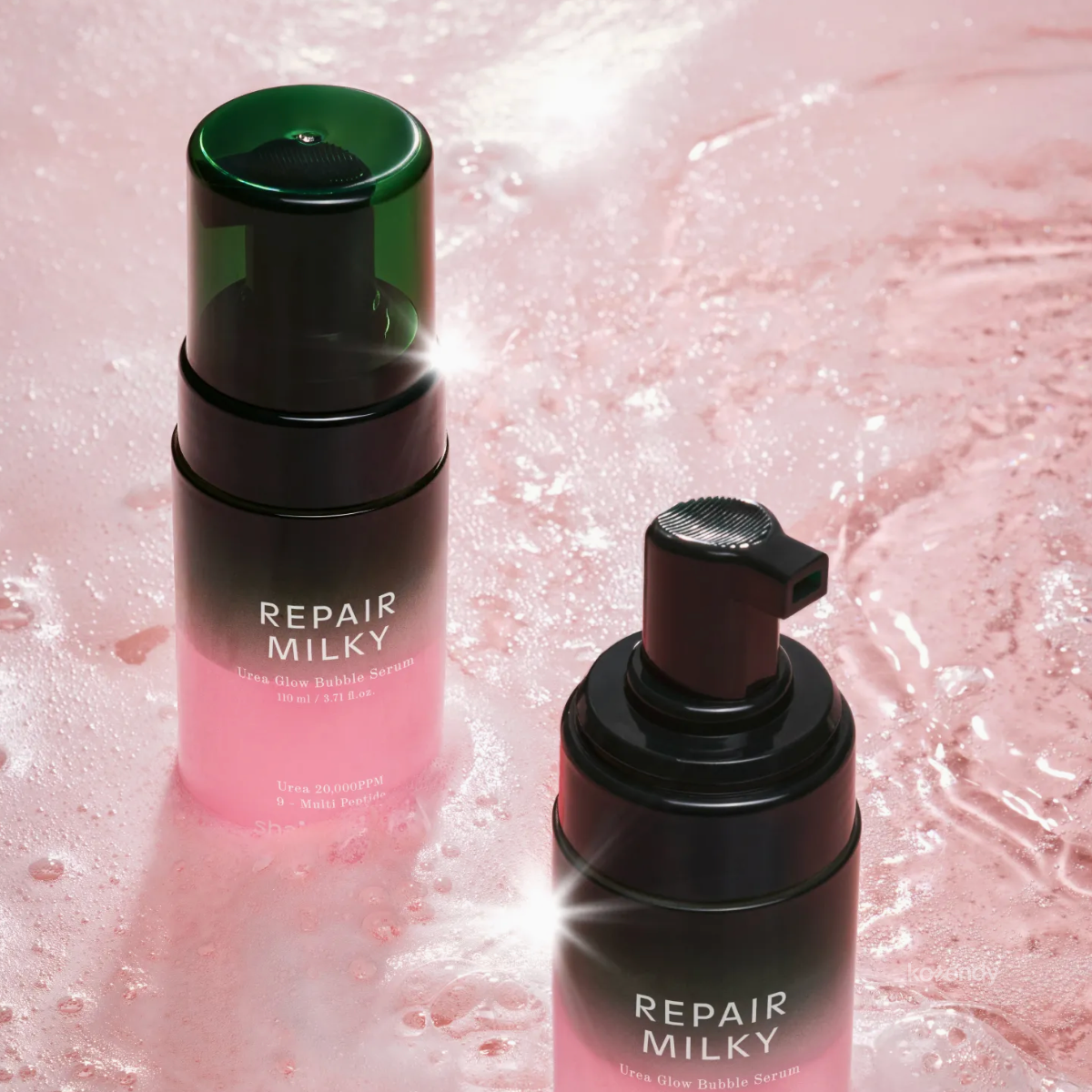 Shaishaishai - Repair Milk Urea Glow Bubble Serum (Nemlendirici ve Elastikiyet Koruyucu Üreli Köpük Serum) 110ml (%15-%30 Lansman İndirimi)