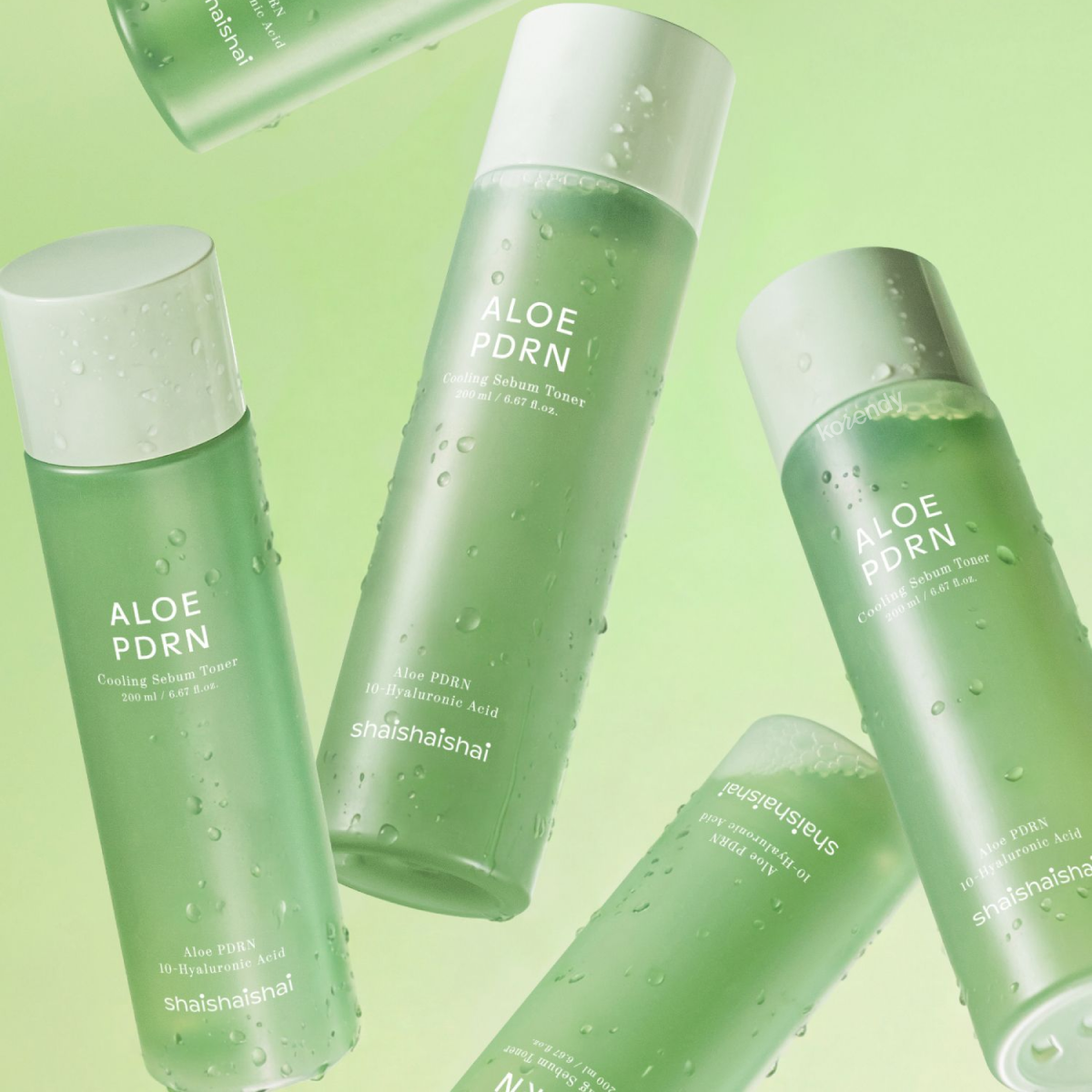 Shaishaishai - Aloe PDRN Cooling Sebum Toner (Sebum Dengeleyici ve Nemlendirici Aloe PDRN İçeren Tonik) 200ml (%15-%30 Lansman İndirimi)