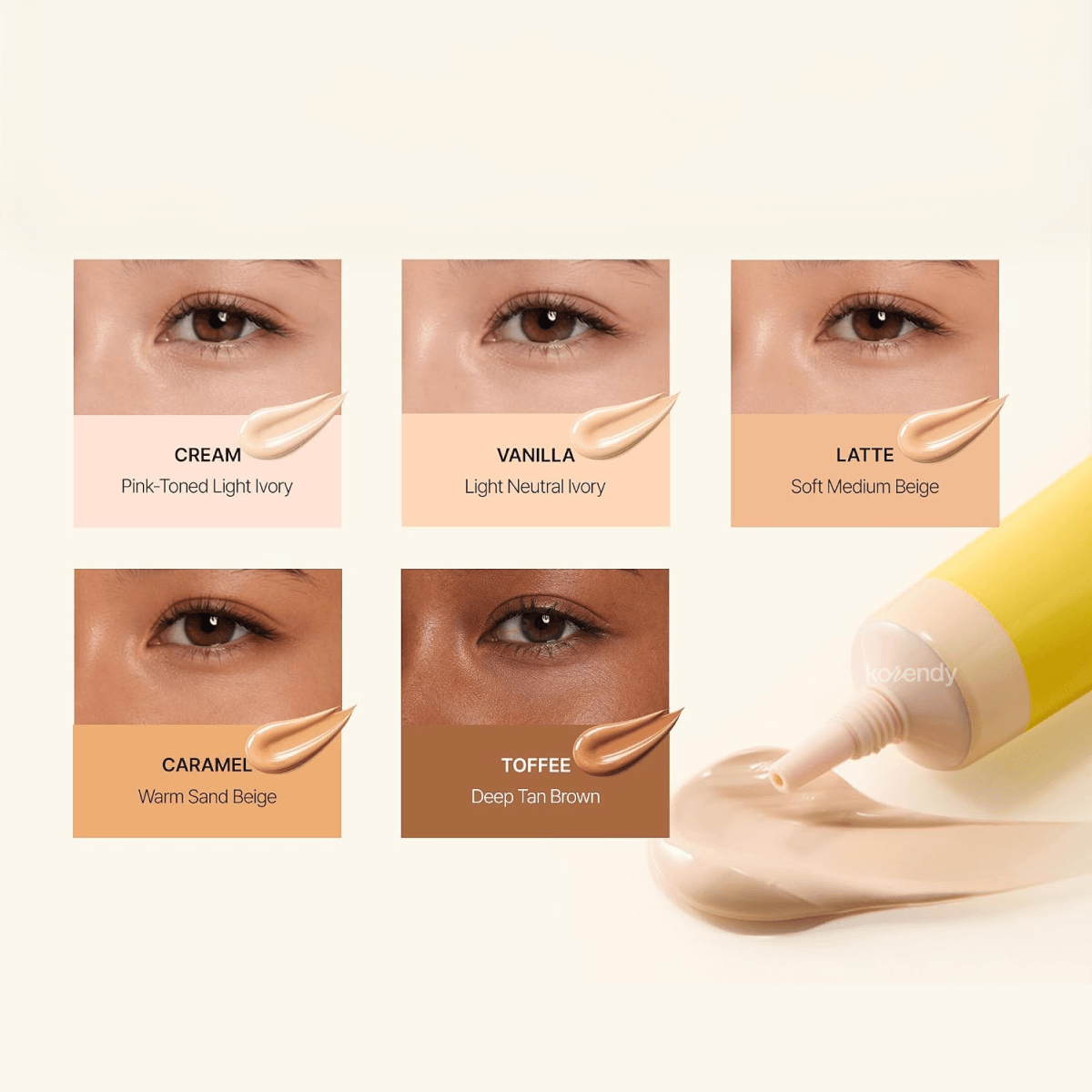 Shaishaishai - Banana PDRN Conceal Eye Cream  (PDRN ve Ectoin İçeren Renk Düzenleyici Göz Kremi) 15g (%15-%30 Lansman İndirimi)