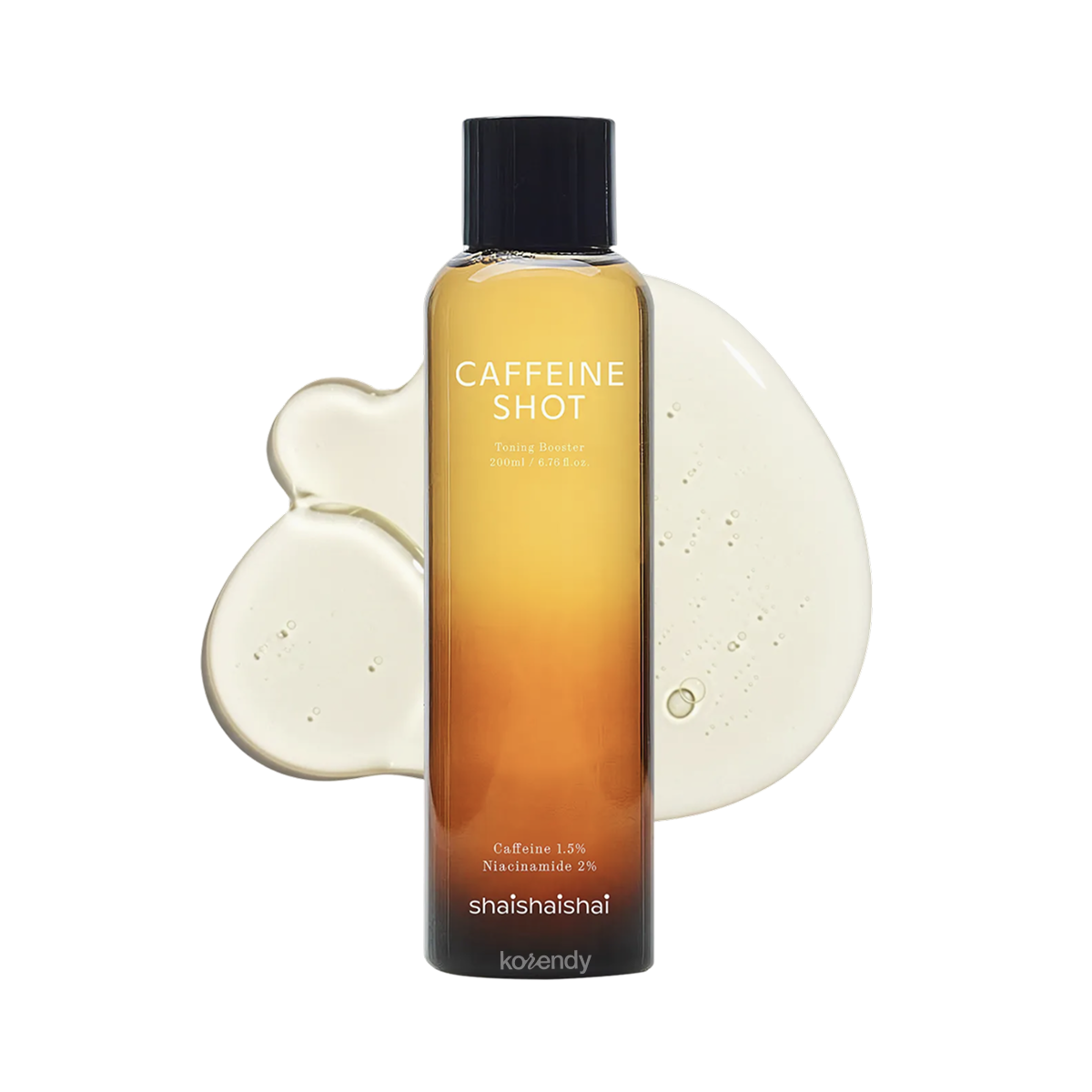 Shaishaishai - Caffeine Shot Toning Booster (Ferahlatıcı Gözenek Görünümü Dengeleyici PHA ve LHA İçeren Tonik) 200ml (%15-%30 Lansman İndirimi)