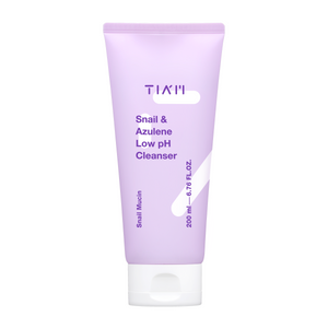 Tiam - Snail & Azulene Low pH Cleanser (Bariyer Koruyucu ve Arındırıcı Salyangoz Salgılı Temizleyici) 200ml (%25 Lansman İndirimli)