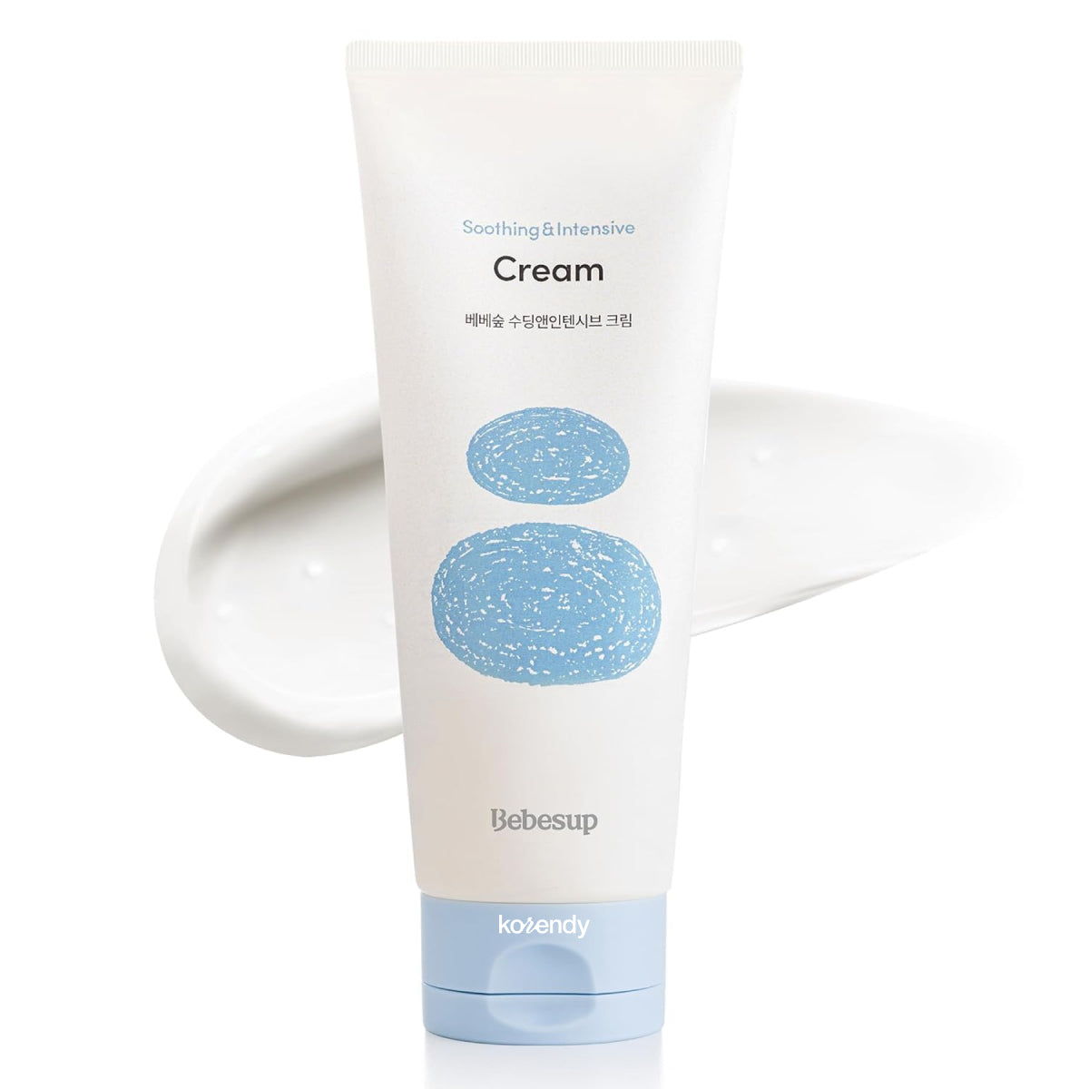 Bebesup - Soothing & Intensive Cream (Kuruluk Kaynaklı Pul Pul Dökülme Önleyici ve Besleyici Uzun Süre Nemlendirici Organik Pirinçli Krem) 200ml