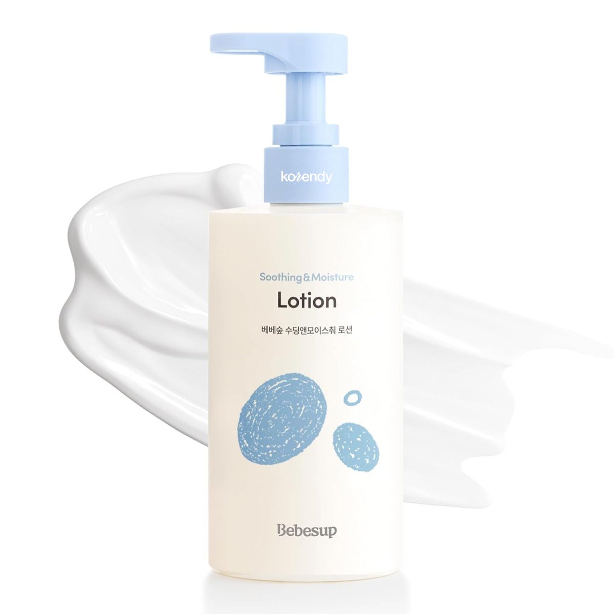 Bebesup - Soothing & Moisture Lotion (Uzun Süre Nemlendirici ve Bariyer Koruyucu Yumuşaklık Hissi Veren Organik Pirinçli Losyon) 300ml