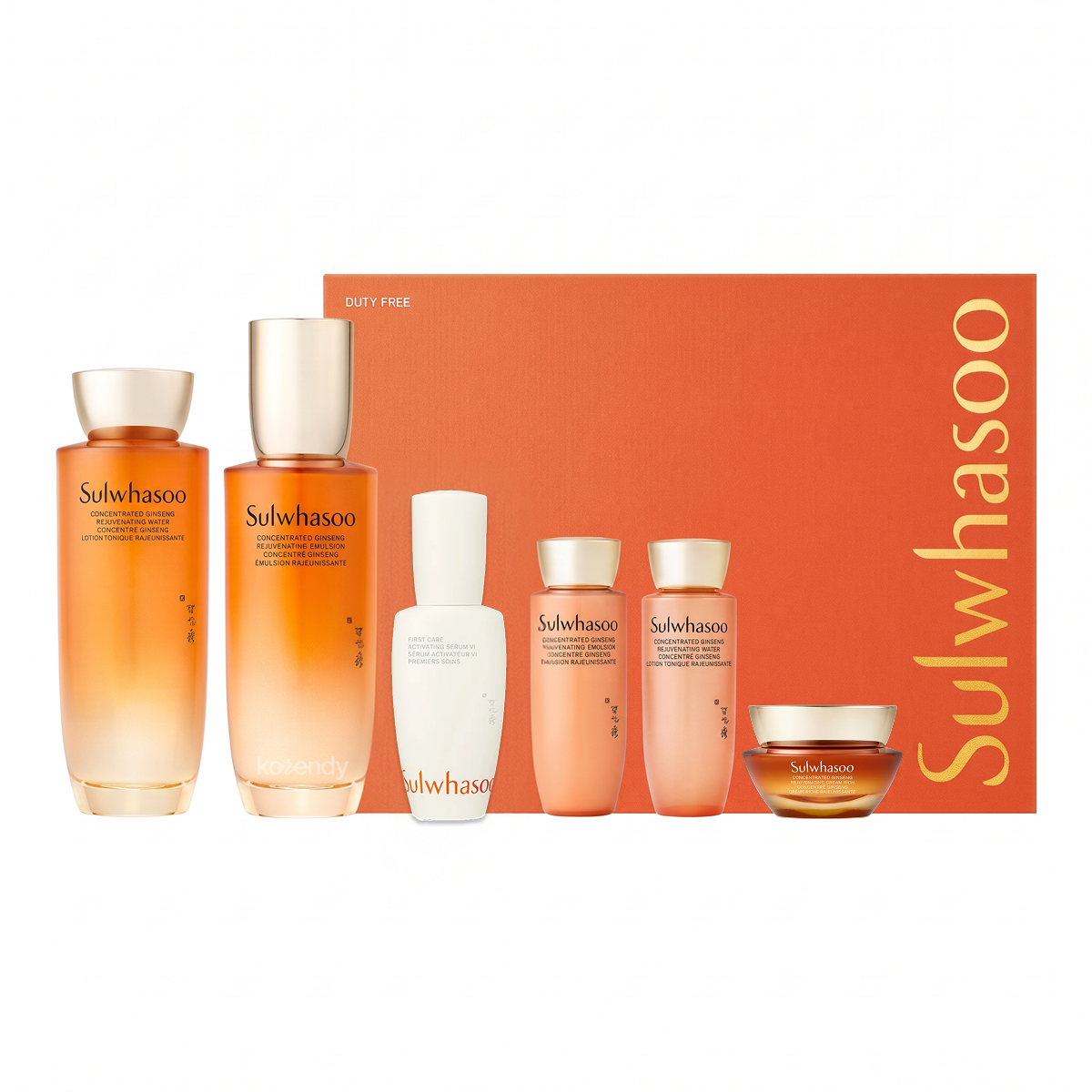 Sulwhasoo - Concentrated Ginseng Rejuvenating Set (Nem ve Sıkılık Koruyucu Ginseng Bakım Seti) (%15-%30 Lansman İndirimi)