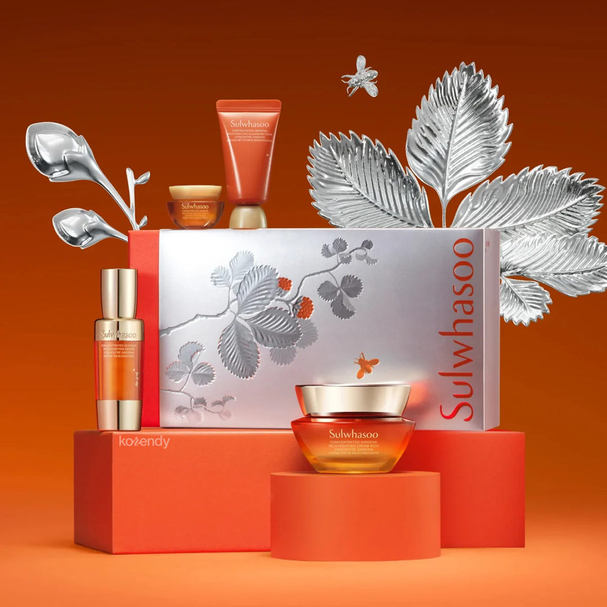 Sulwhasoo - Concentrated Ginseng Rejuvenating Cream Rich Set (Yoğun Besleyici Ginseng ve Peptitli Bakım Seti) (%15-%30 Lansman İndirimi)