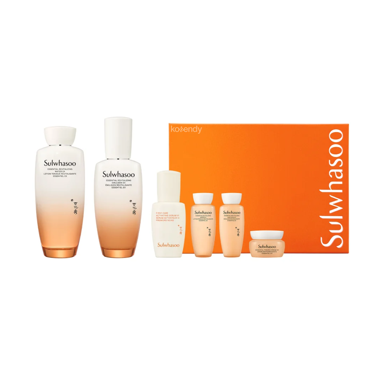 Sulwhasoo - Essential Firming Care Set (Sıkılık Koruyucu Goji ve Erik Çiçeği İçeren Bakım Seti) (%15-%30 Lansman İndirimi)