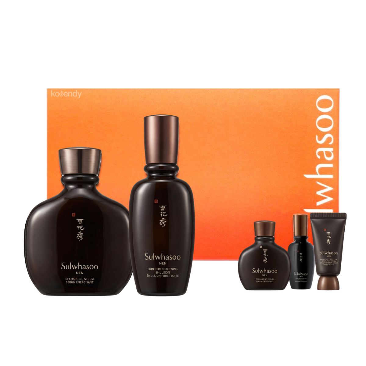 Sulwhasoo - Men Daily Routine Set (Nemlendirici ve Elastikiyet Koruyucu Erkek Bakım Seti) (%15-%30 Lansman İndirimi)