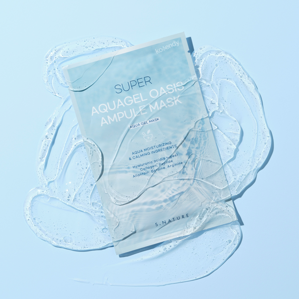 S.NATURE - Super Aqua Oasis Ampoule Mask (30ml x 5) (Donukluk ve Elastikiyet Kaybı Önleyici 8'li Hyaluronik Asit ve Peptitli Aquagel Maske) (%25 İndirimli)
