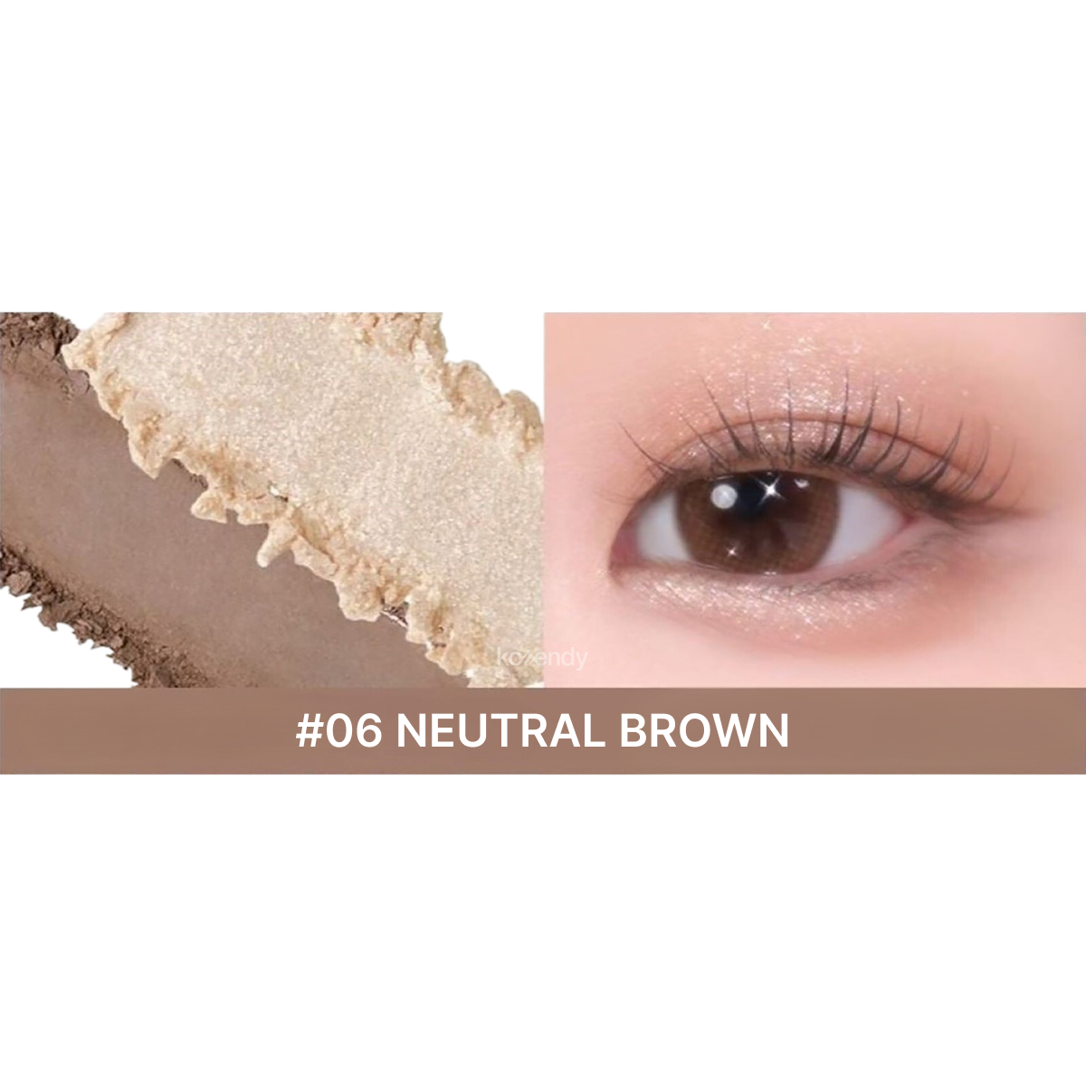 TAG - Gleam On Eye Palette (İpeksi Mat ve Kristal Işıltılı İkili Göz Paleti) 1.4g (%15-%30 Lansman İndirimi)