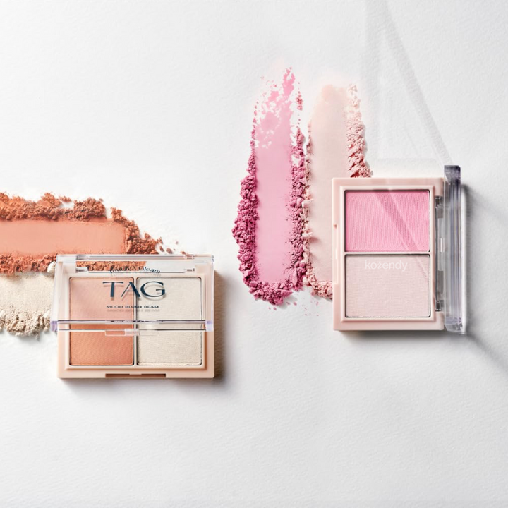 TAG Mood Blush Beam ikili allık ve aydınlatıcı paleti