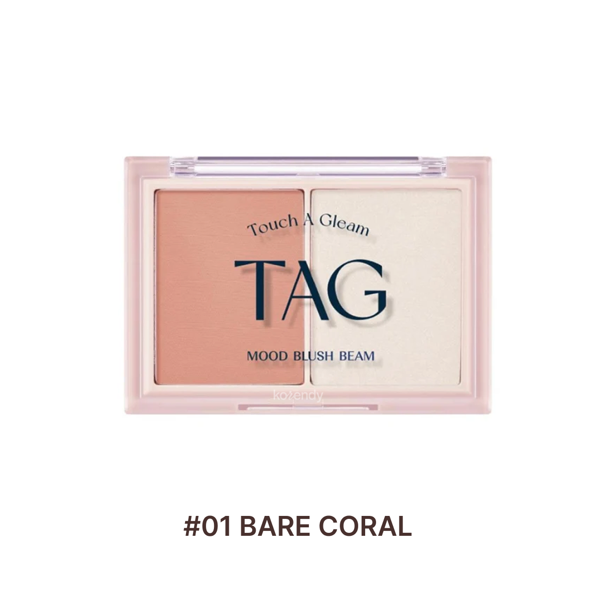 TAG - Mood Blush Beam (Doğal Işıltılı Allık ve Aydınlatıcı Paleti) 9g (%15-%30 Lansman İndirimi)