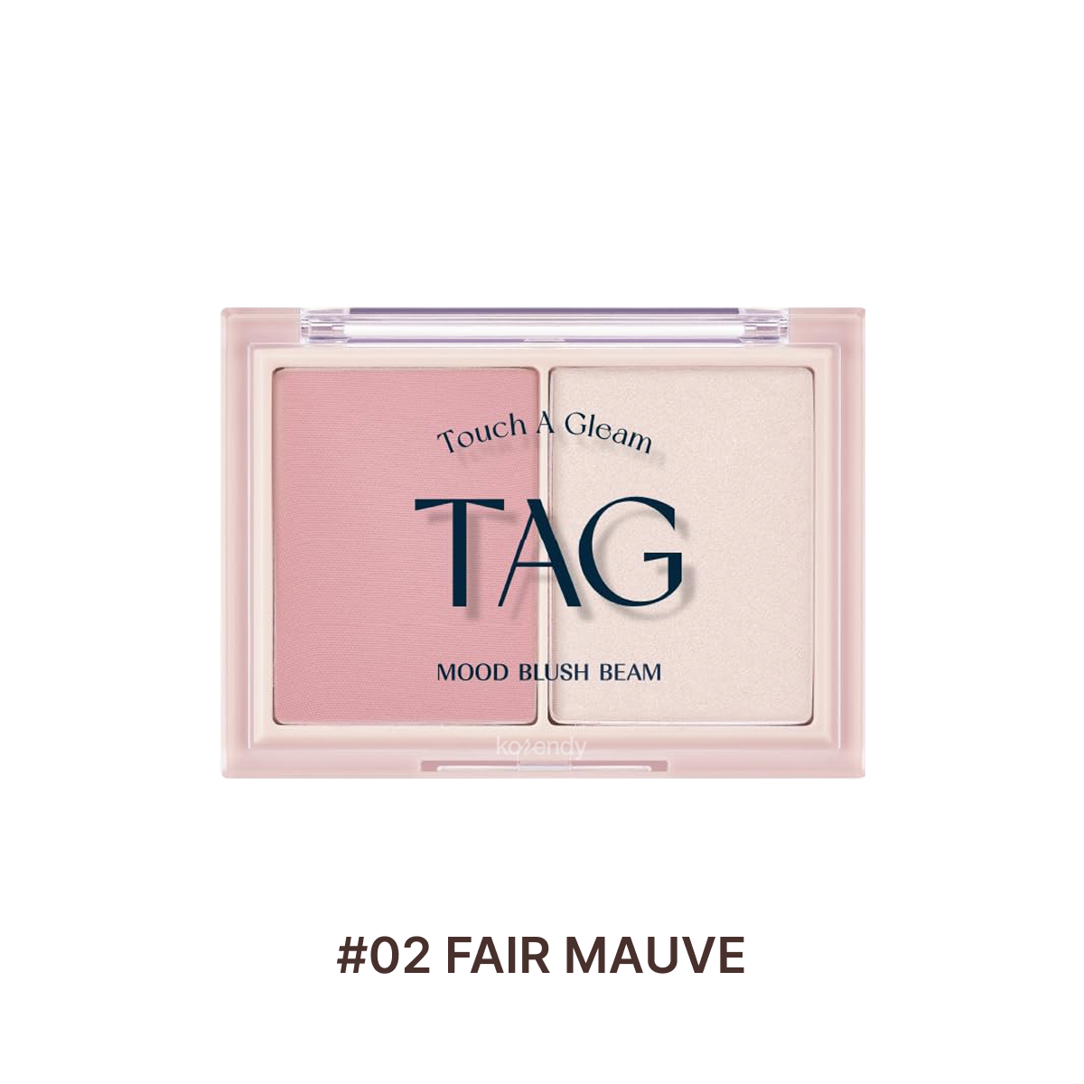TAG - Mood Blush Beam (Doğal Işıltılı Allık ve Aydınlatıcı Paleti) 9g (%15-%30 Lansman İndirimi)