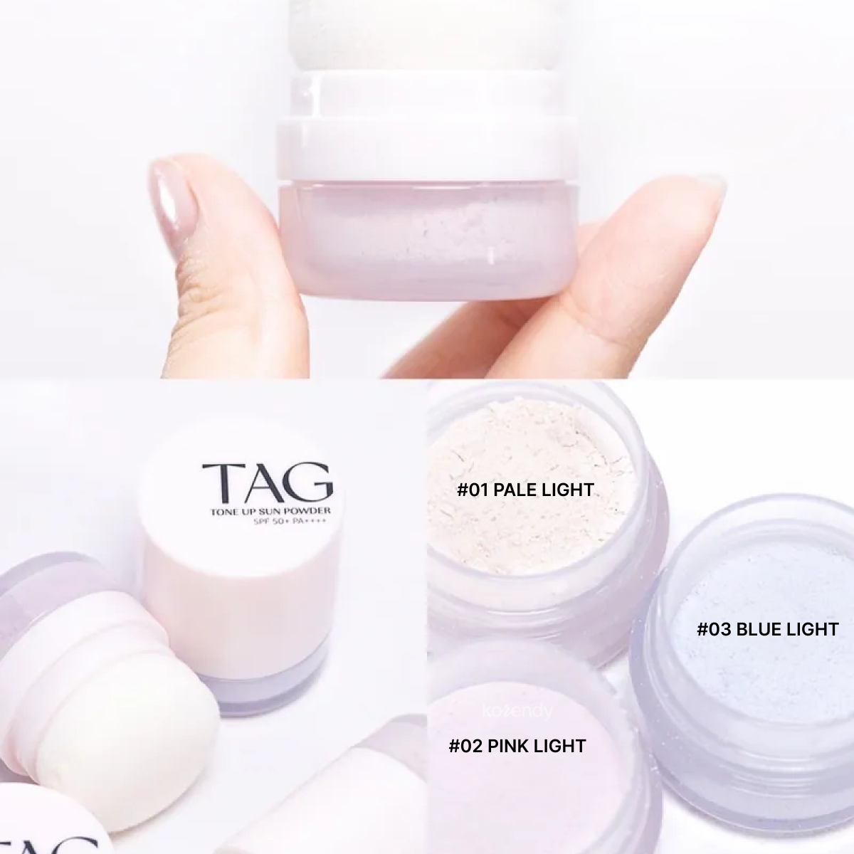 TAG - Tone Up Sun Powder (Aydınlık Bitişli Sebum Kontrolü Sağlayan 3’ü 1 Arada Güneş Pudrası) 5g (%15-%30 Lansman İndirimi)