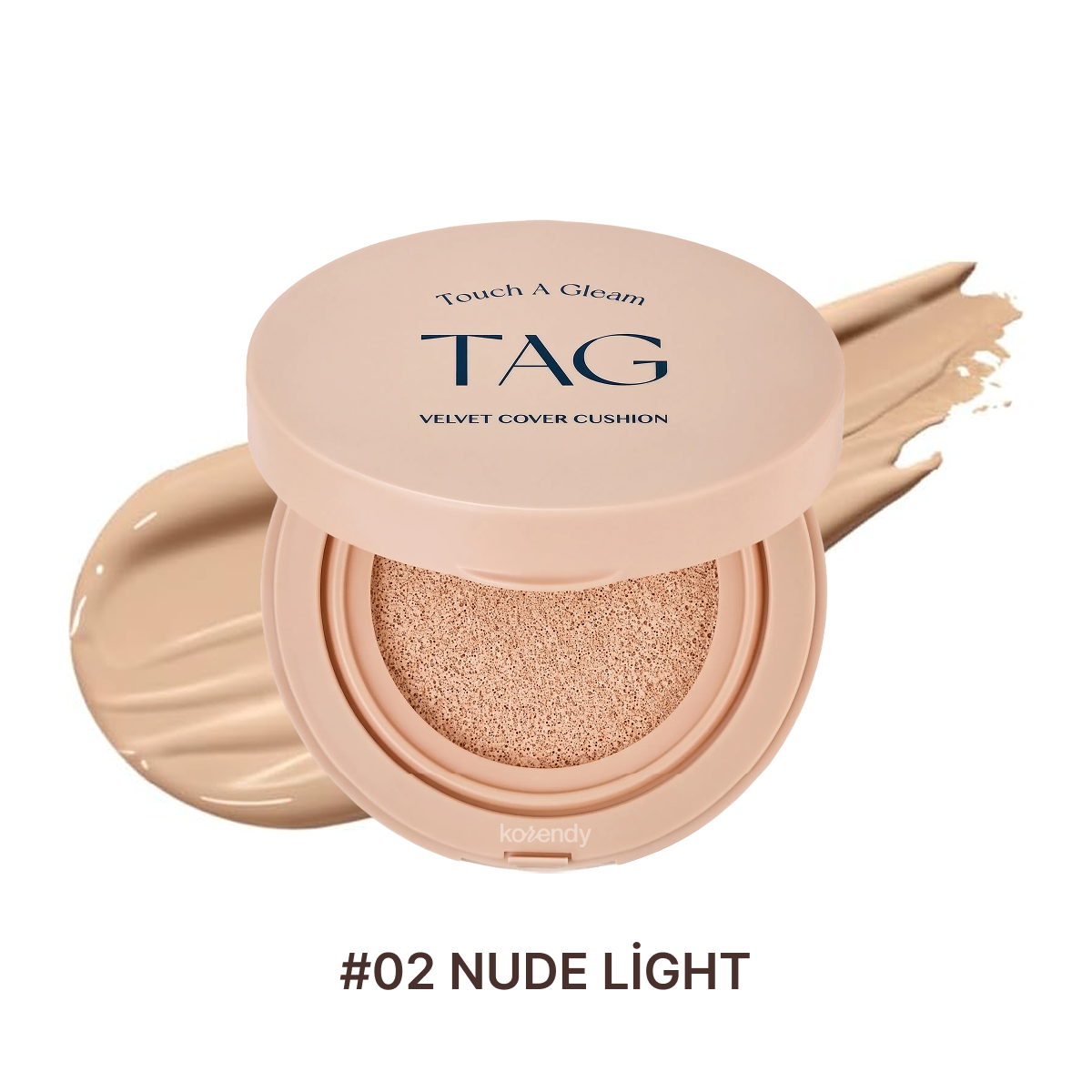 TAG - Velvet Cover Cushion (Yüksek Kapatıcılı Kadife Bitişli Mat Cushion Fondöten) 15g (%15-%30 Lansman İndirimi)