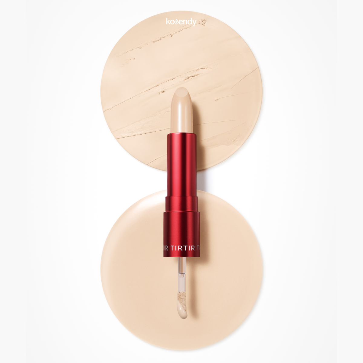 TIRTIR - Glide & Hide Blurring Concealer (Gözenek Blurlayıcı ve Koyu Leke Örtücü Doğal Bitişli Çift Taraflı Kapatıcı) 8g (%40 İndirimli)