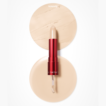 TIRTIR - Glide & Hide Blurring Concealer (Gözenek Blurlayıcı ve Koyu Leke Örtücü Doğal Bitişli Çift Taraflı Kapatıcı) 8g