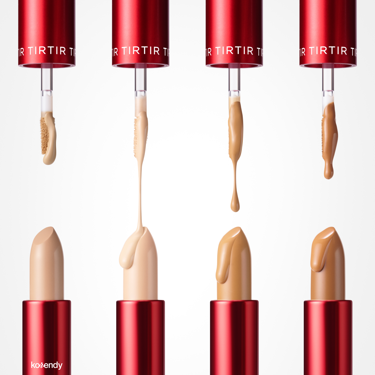 TIRTIR - Glide & Hide Blurring Concealer (Gözenek Blurlayıcı ve Koyu Leke Örtücü Doğal Bitişli Çift Taraflı Kapatıcı) 8g (%40 İndirimli)