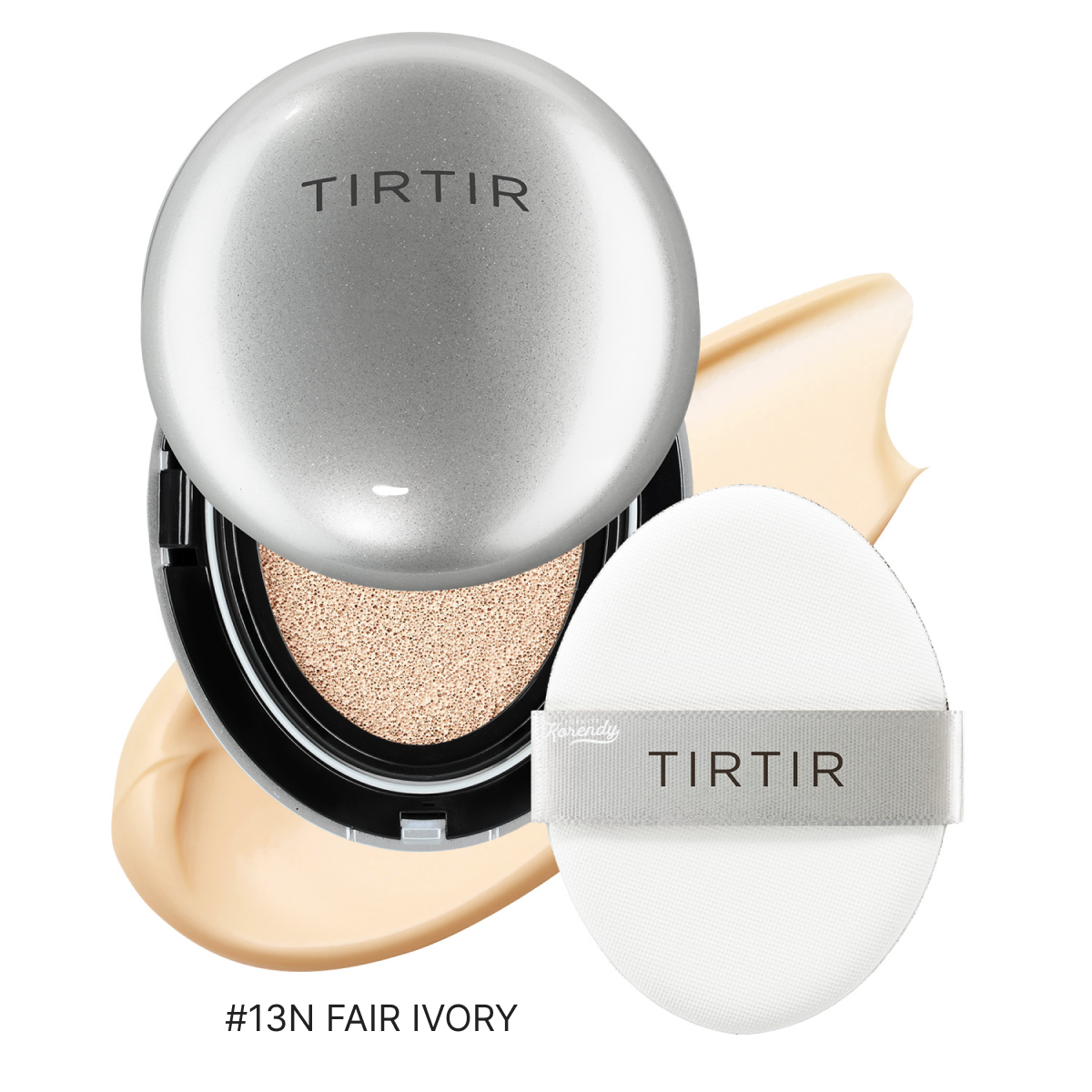 TIRTIR - Mask Fit AURA Cushion (Uzun Süre Parlaklığını Koruyan Kusursuz Kapatıcı Yarı Parlak Bitişli Cushion Fondöten) 18g (%40 İndirimli)