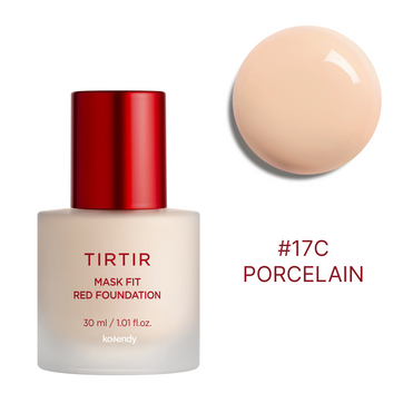 TIRTIR - Mask Fit Red Foundation (Gözenek ve Leke Örtücü Doğal Mat ve Saten Parlak Bitişli Fondöten) 30ml (%40 İndirimli)