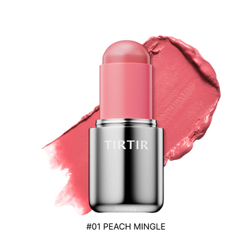 TIRTIR - Mood Glider Lip & Blush Stick (Nemli ve Parlak Bitişli Dudak, Yanak ve Göz için Çok Amaçlı Renkli Stick) 3.8g (%15-%30 Lansman İndirimi)