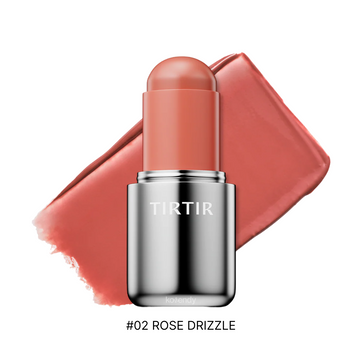 TIRTIR - Mood Glider Lip & Blush Stick (Nemli ve Parlak Bitişli Dudak, Yanak ve Göz için Çok Amaçlı Renkli Stick) 3.8g (%15-%30 Lansman İndirimi)