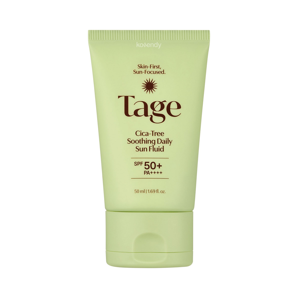 Tage - Cica-Tree Soothing Daily Sun Fluid SPF50+ PA++++ (%51,5 Çay Ağacı Yaprağı Sulu Hafif Dokulu Güneş Kremi) 50ml (%15-%30 Lansman İndirimi)