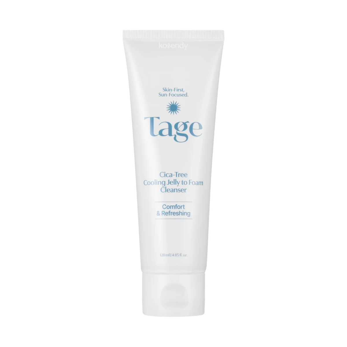 Tage - Cica-Tree Cooling Jelly to Foam Cleanser (SPF Arındırıcı Centella ve Çay Ağacı Sulu Jel Temizleyici) 120ml (%15-%30 Lansman İndirimi)