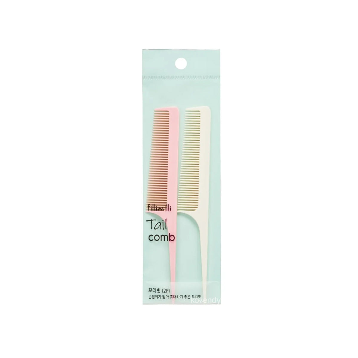FilliMilli - Tail Comb 2'li (Mini Boy, Pratik ve Hassas Şekillendirme Sağlayan Kuyruk Tarak) (%20 Lansman İndirimli)