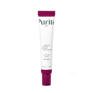 Purito - Timeless Bloom Retinol Cream (Kırışıklık ve Gözenek Karşıtı Dolgunluk Koruyucu Retinollü Krem) 30ml