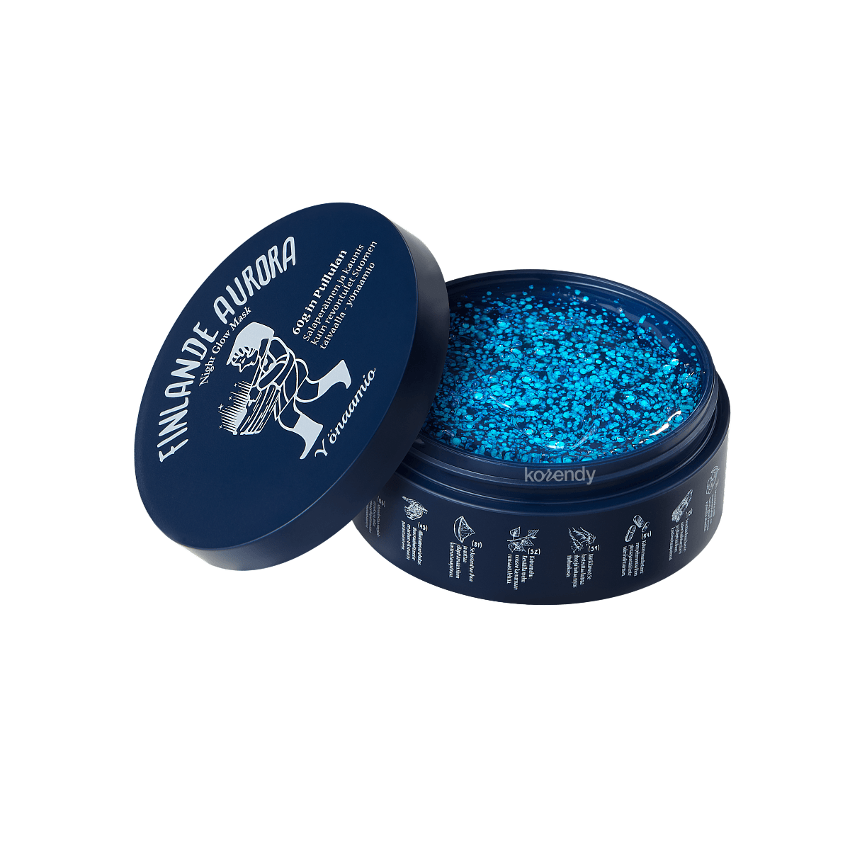 Torhop - Finlande Aurora Night Glow Mask  (Parlatıcı ve Besleyici Aurora Kapsüllü Gece Maskesi) 60g (%15-%30 Lansman İndirimi)