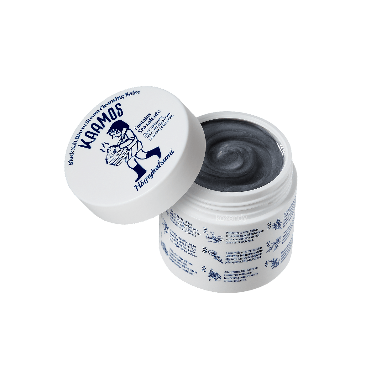 Torhop - Kaamos Black Salt Warm Steam Cleansing Gel Balm (Termal Etkili Siyah Tuz ve Kömürlü Temizleme Jel Balmı) 100g (%15-%30 Lansman İndirimi)