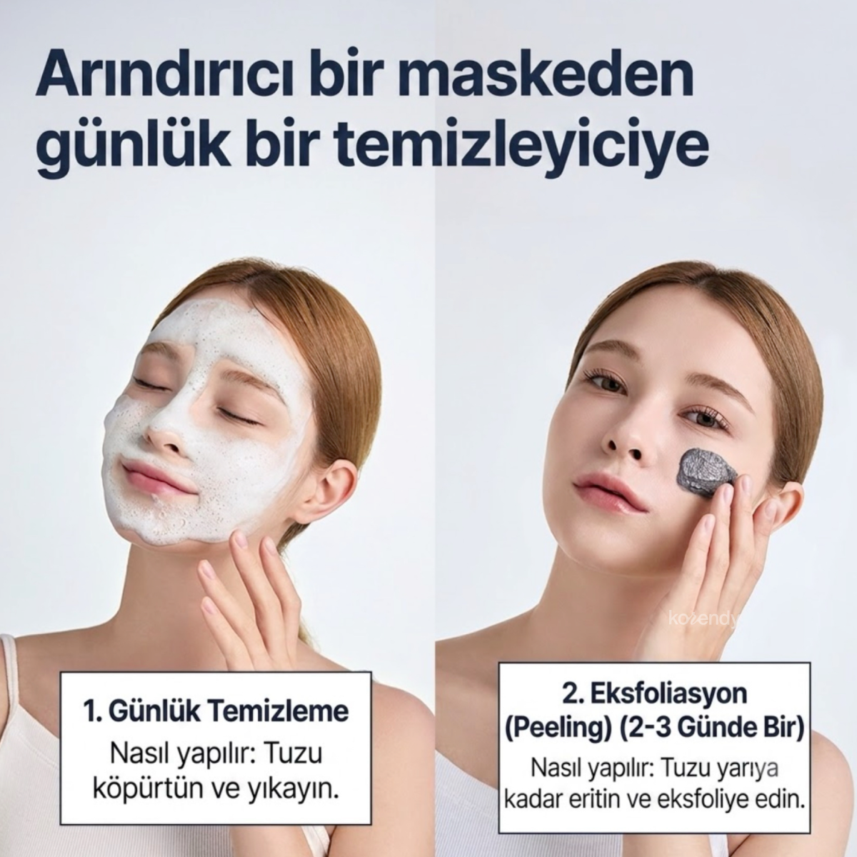 Torhop - Kaamos Black Salt Foaming Cleanser  (Arındırıcı ve Sebum Dengeleyici Siyah Tuz ve Kömür Tozlu Köpük Temizleyici) 130g (%15-%30 Lansman İndirimi)