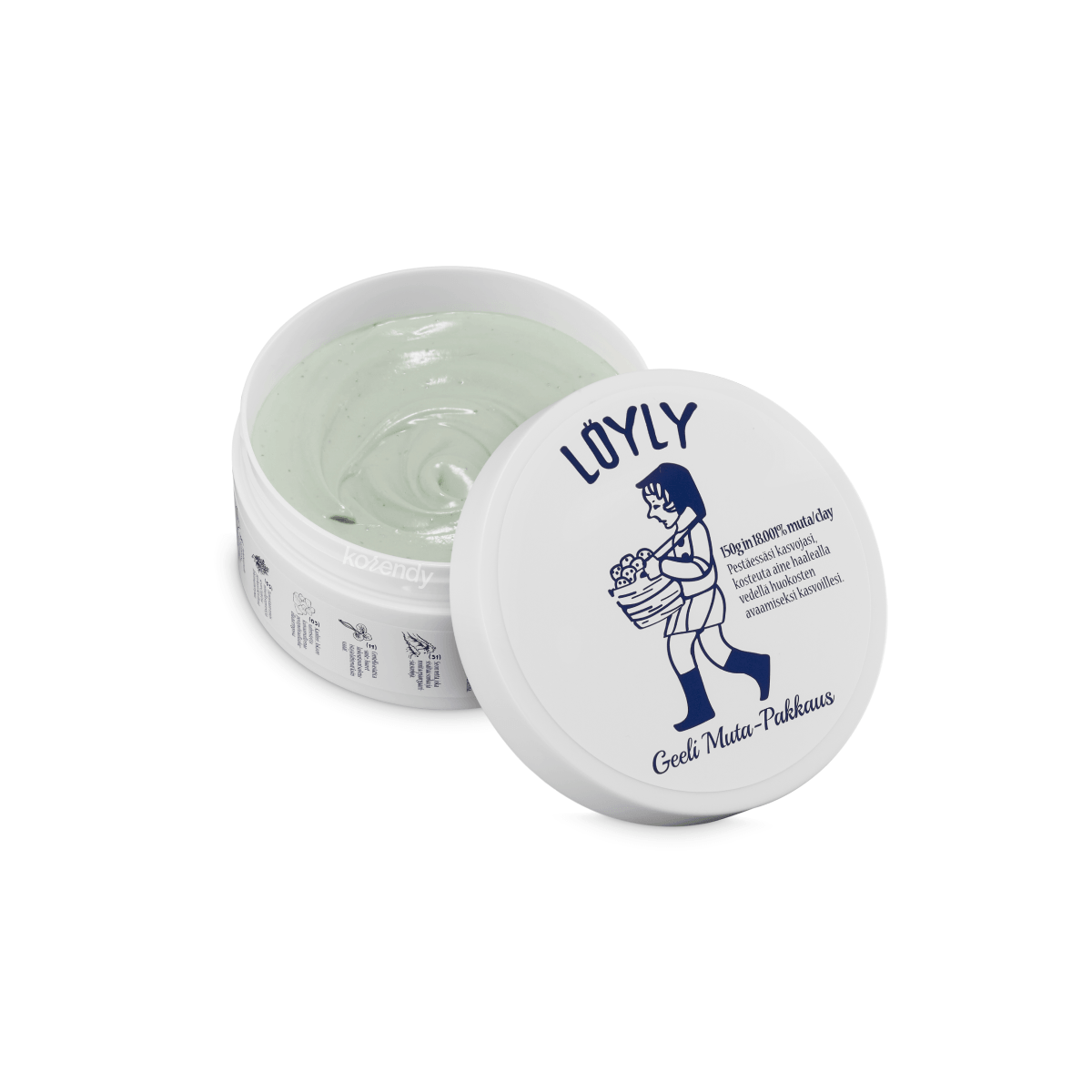 Torhop - Loyly Green-mud Collagen Mask (Gözenek Arındırıcı ve Elastikiyet Koruyucu Vegan Kolajenli Krem Kil Maskesi) (%15-%30 Lansman İndirimi)