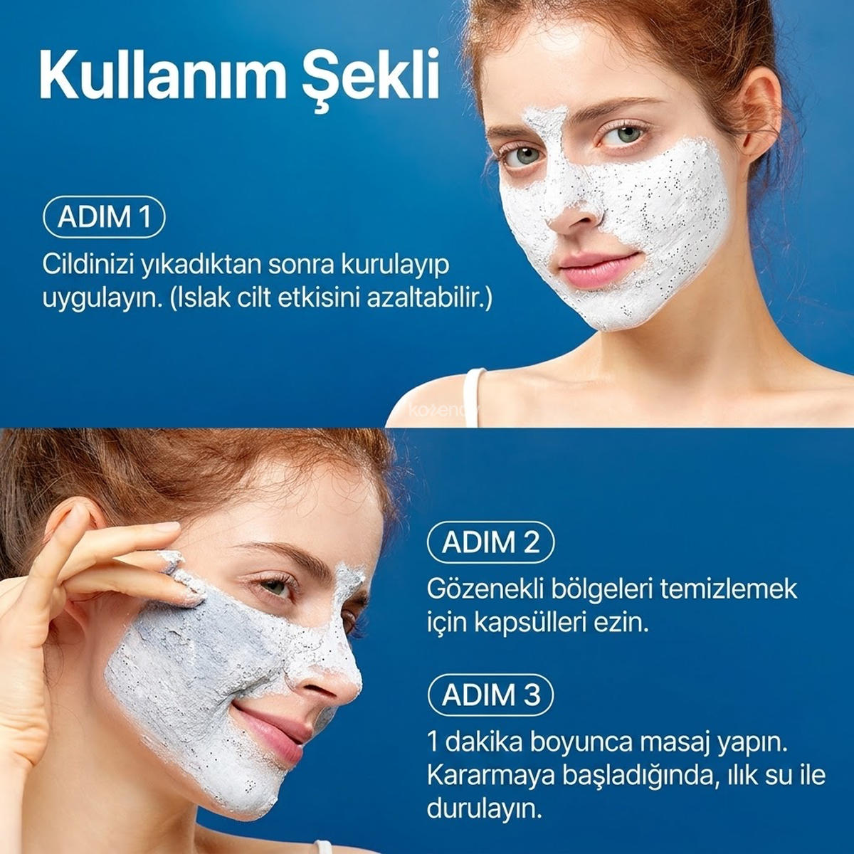 Torhop - Musta Conté Mask  (Gözenek ve Siyah Nokta Karşıtı Kömür Kapsülleri ve Doğal BHA İçeren Kil Maskesi) (%15-%30 Lansman İndirimi)