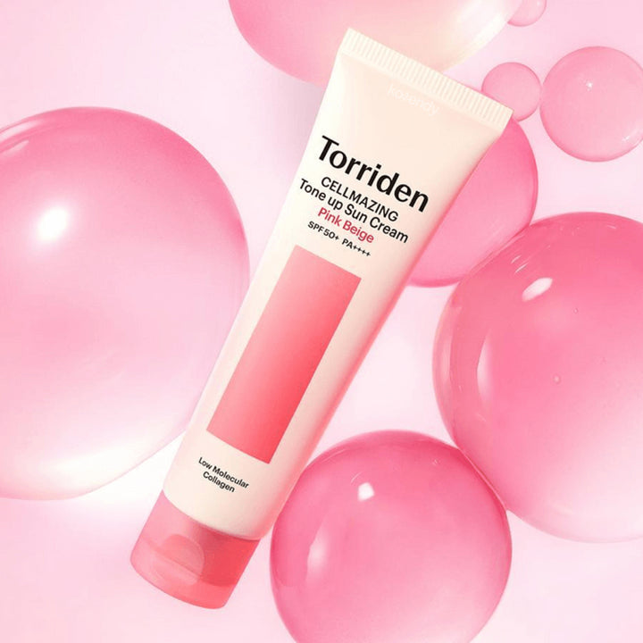 Torriden CELLMAZING Tone Up Sun Cream Pink Beige
