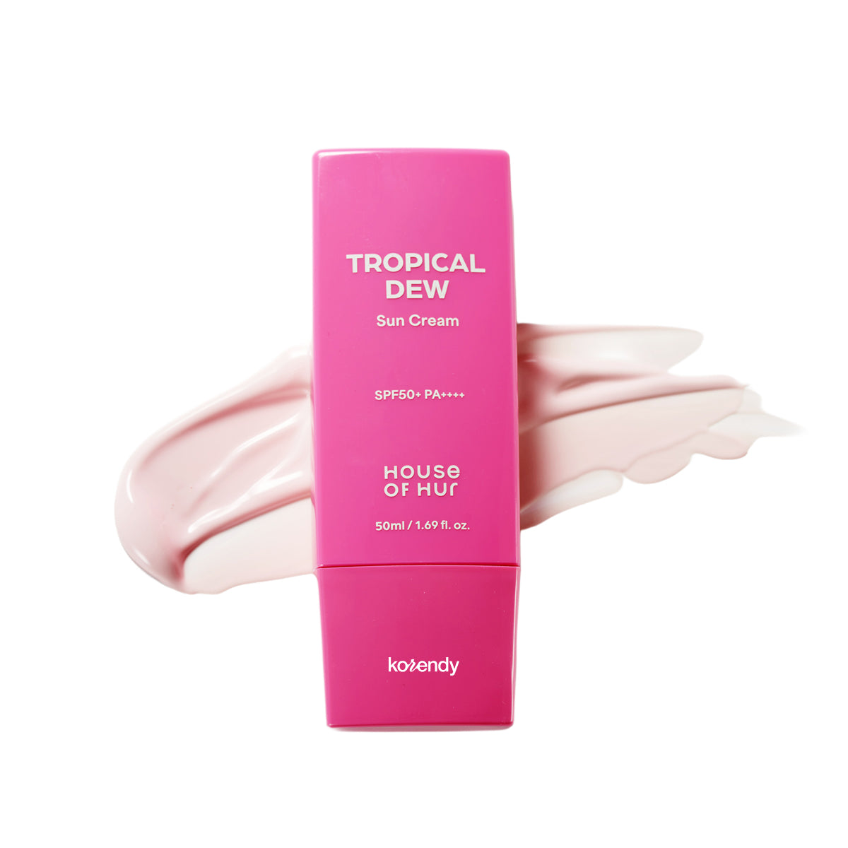 House of Hur - Tropical Dew Sun Cream (Tonlama Etkili ve Nemlendirici 7 Çeşit Tropikal Meyve Özlü Güneş Kremi) 50ml